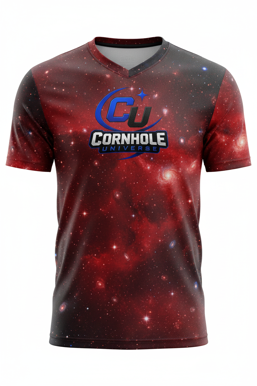 Red Galaxy Jersey